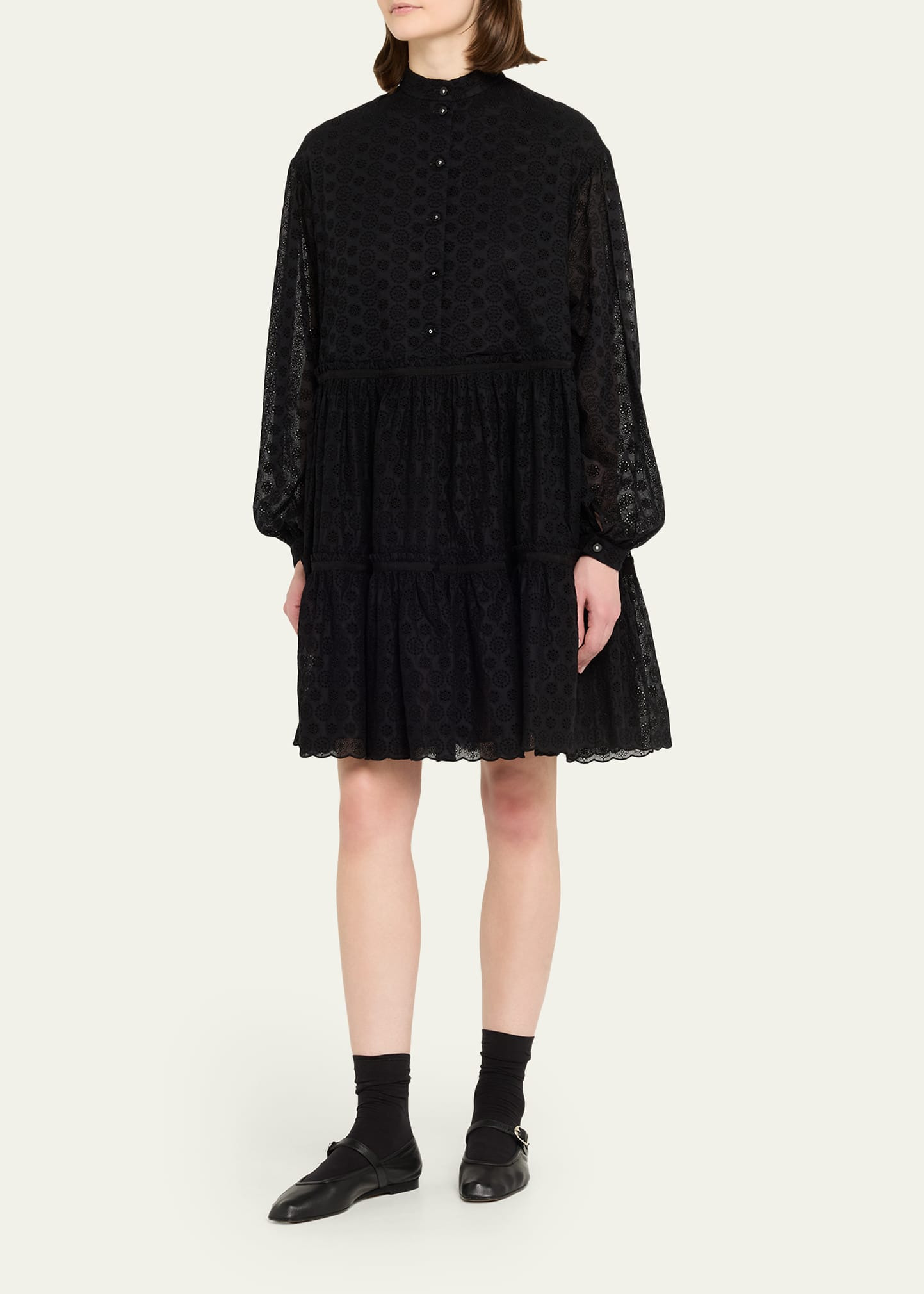 Daisy Sangallo Tiered Short Dress - 4