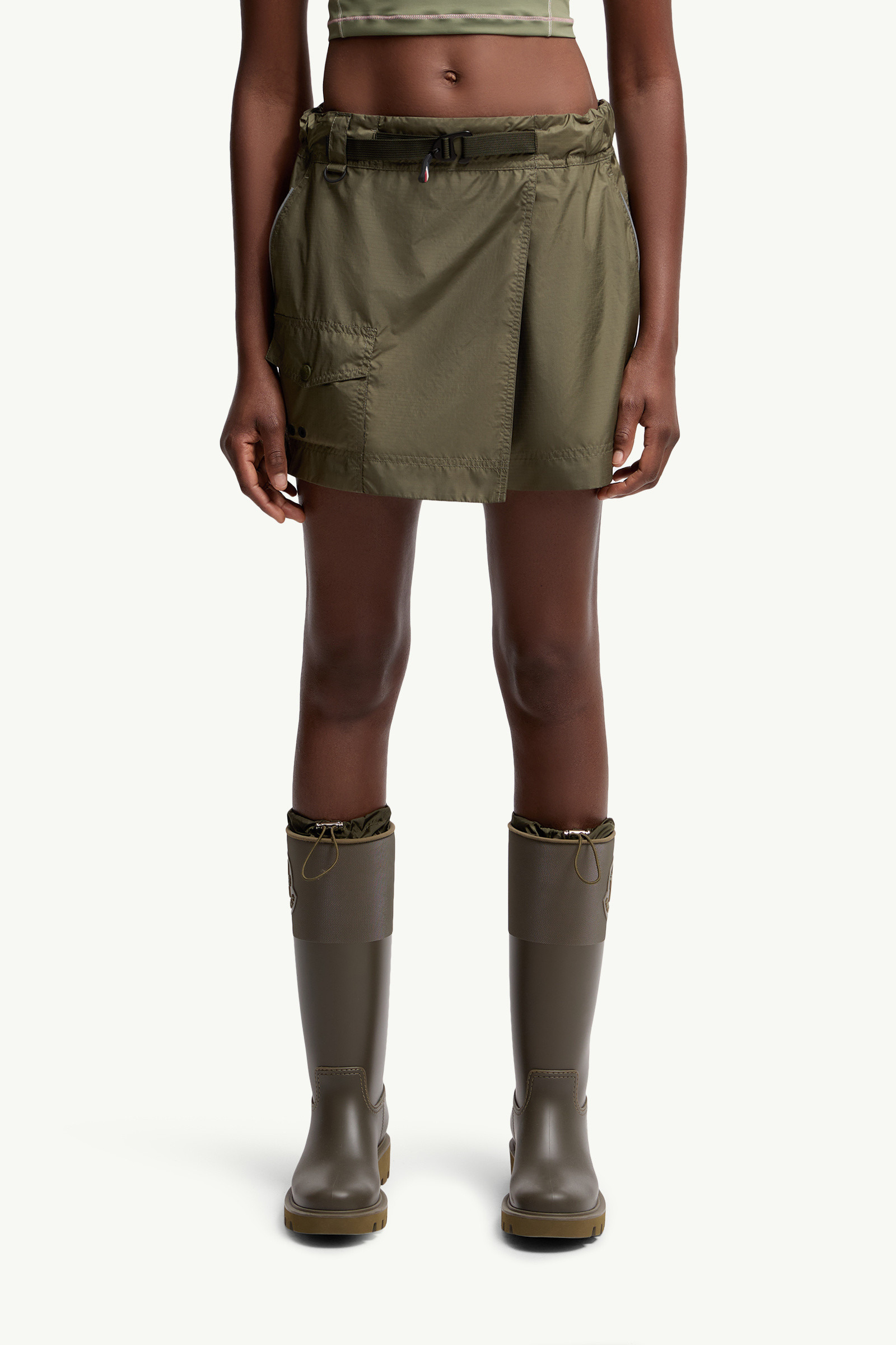Belted Mini Skort - 3