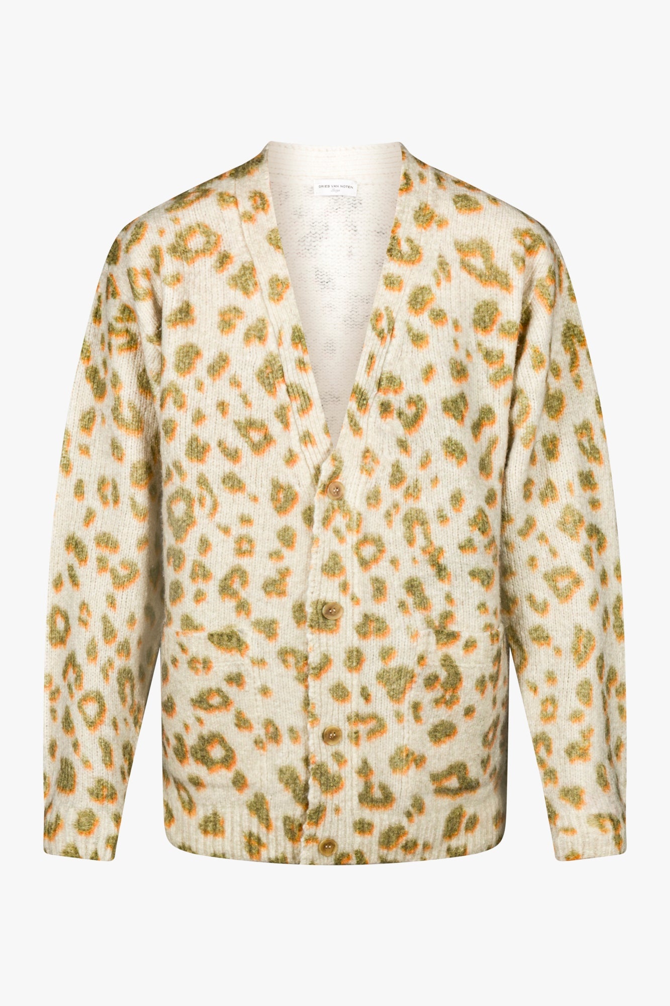 Dries Van Noten LEOPARD CARDIGAN