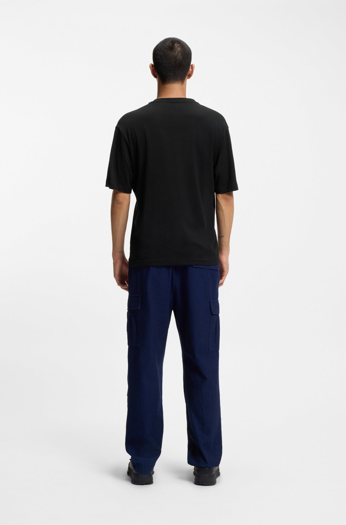COTTON-JERSEY T-SHIRT WITH PRINTED ARTWORK - 5
