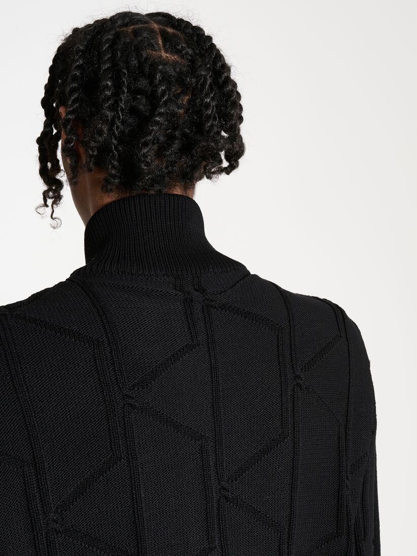 Kiko Kostadinov KIKO KOSTADINOV MERLI TWINSET CARDIGAN BLACK Kiko Kostadinov KIKO KOSTADINOV MERLI TWINSET CARDIGAN BLACK
