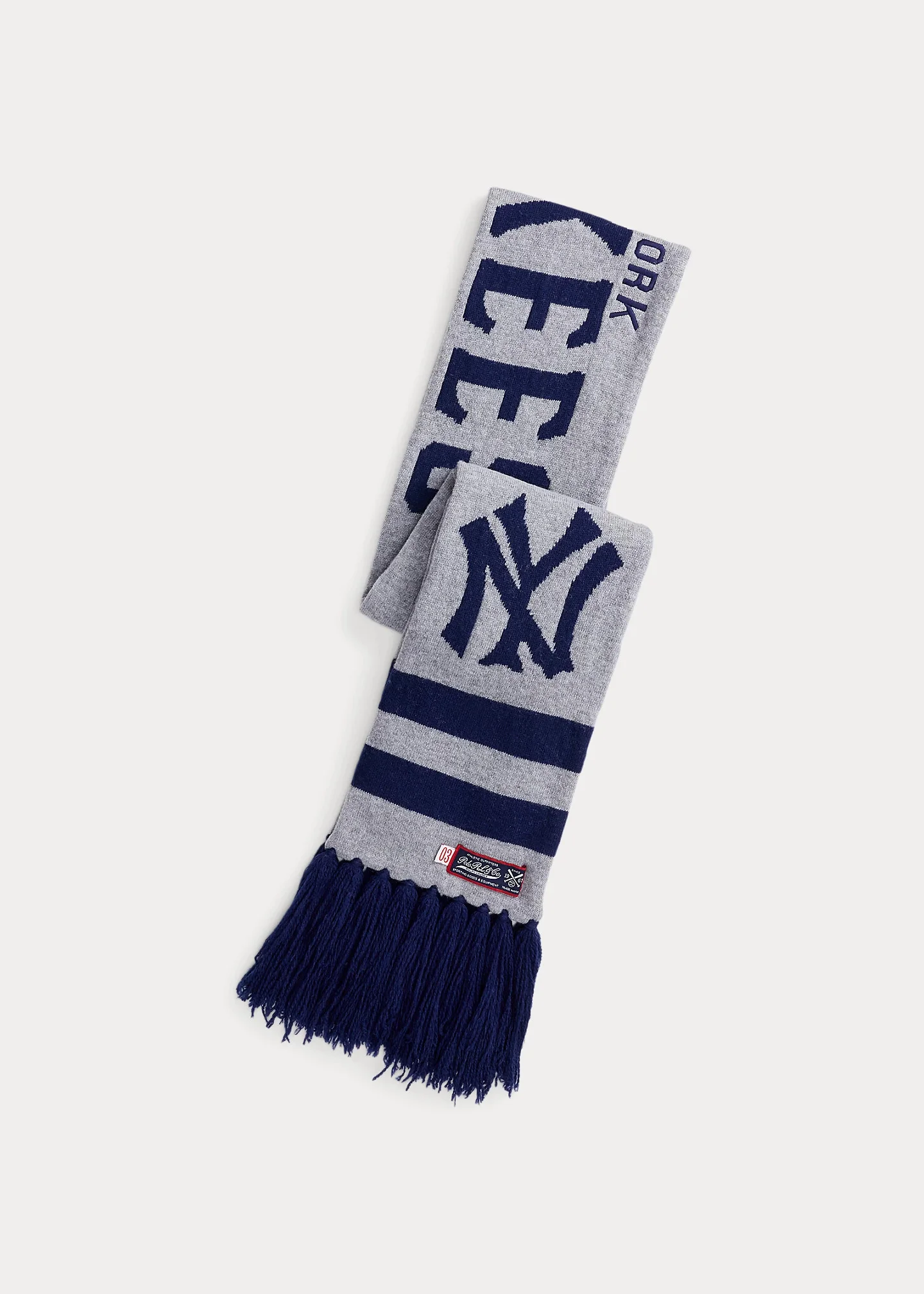 Polo Ralph Lauren Yankees Fringe Scarf - 1