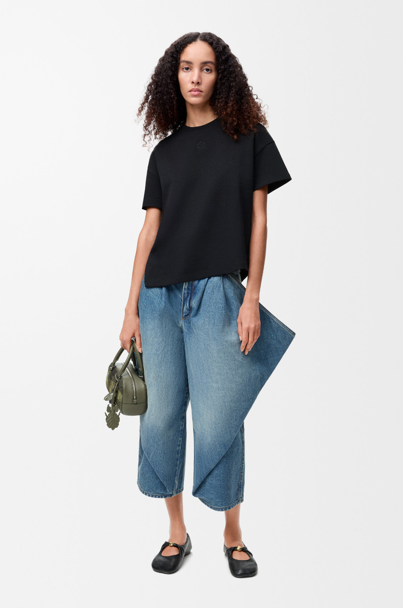 Loewe Asymmetric T-shirt in cotton blend outlook