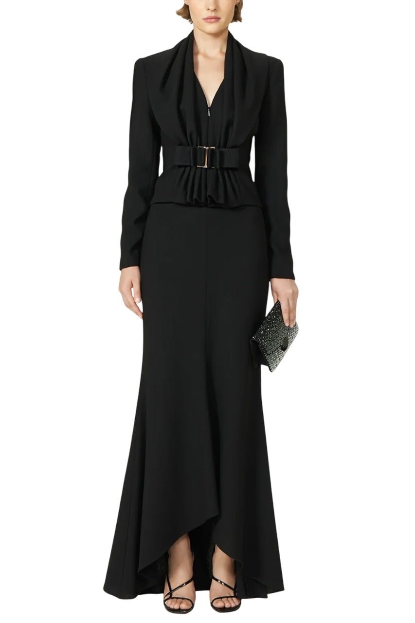 TAYA CREPE WOOL JACKET - 2