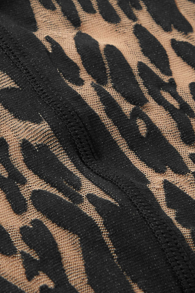Josey 20 denier leopard-print tights 4
