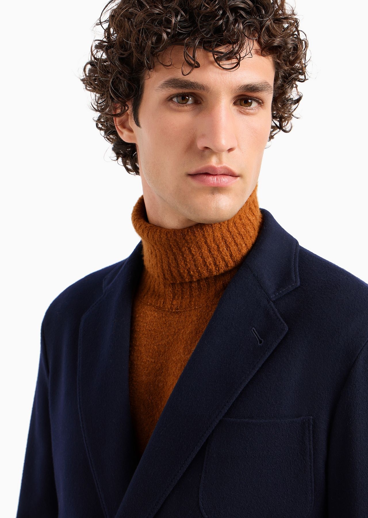 Giorgio Armani Vicuña double-breasted jacket in pure lightweight vicuña cloth - 11
