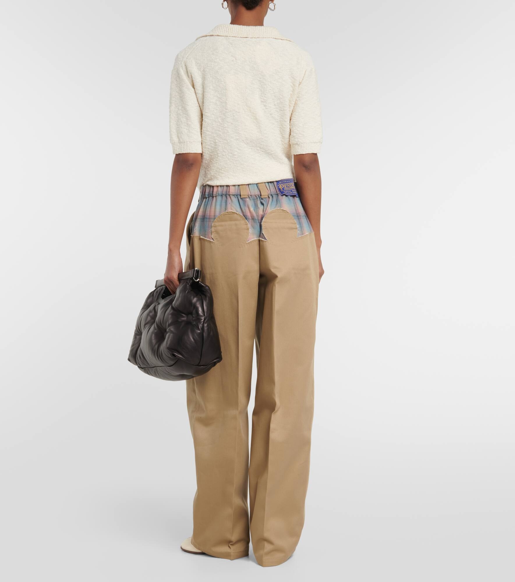 High-rise wide-leg pants - 3