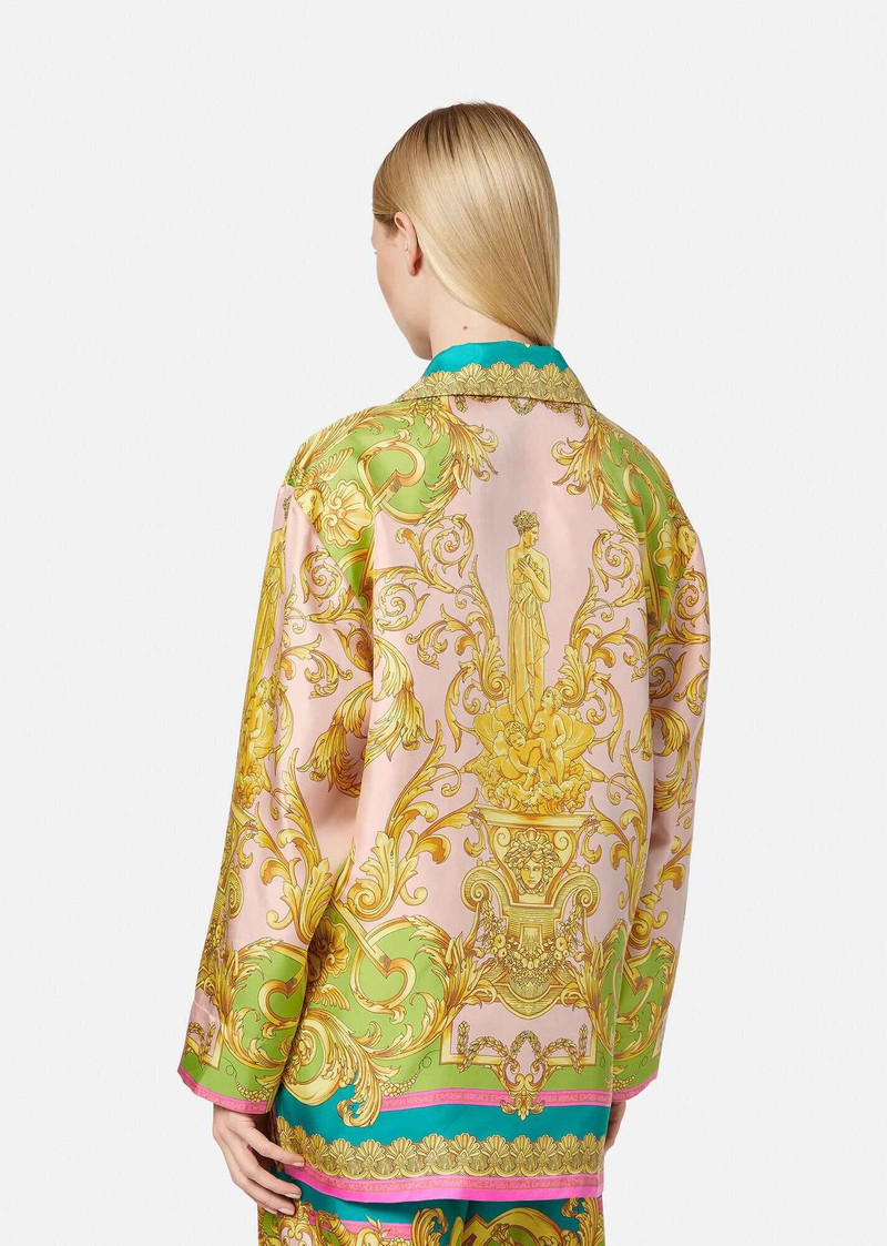 Barocco Goddess Silk Overshirt 4