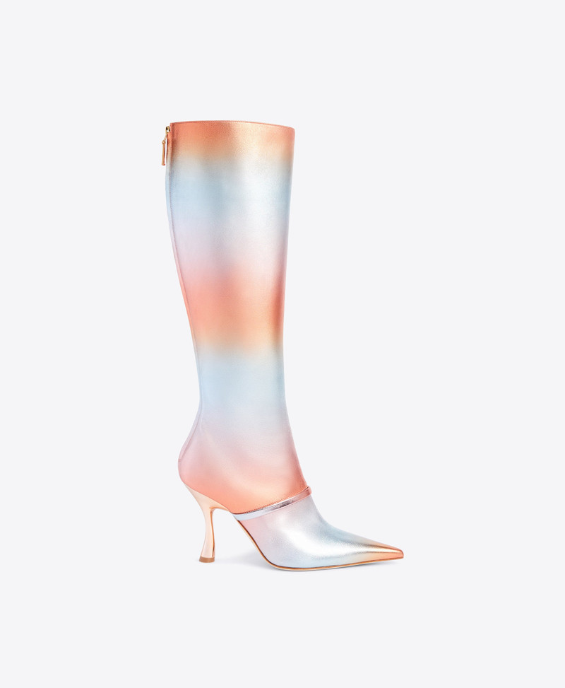 Markle 90 - Sunset Ombre Pointed Toe Tall Boots 1
