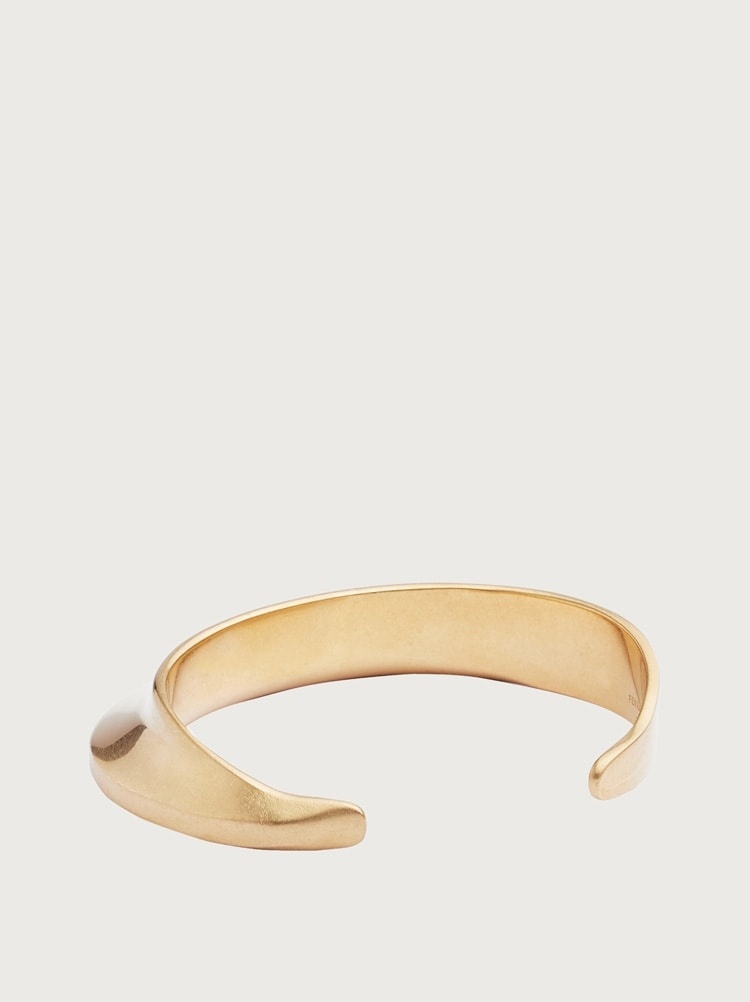 ASYMMETRICAL SCULPTURAL BRACELET - S - 3