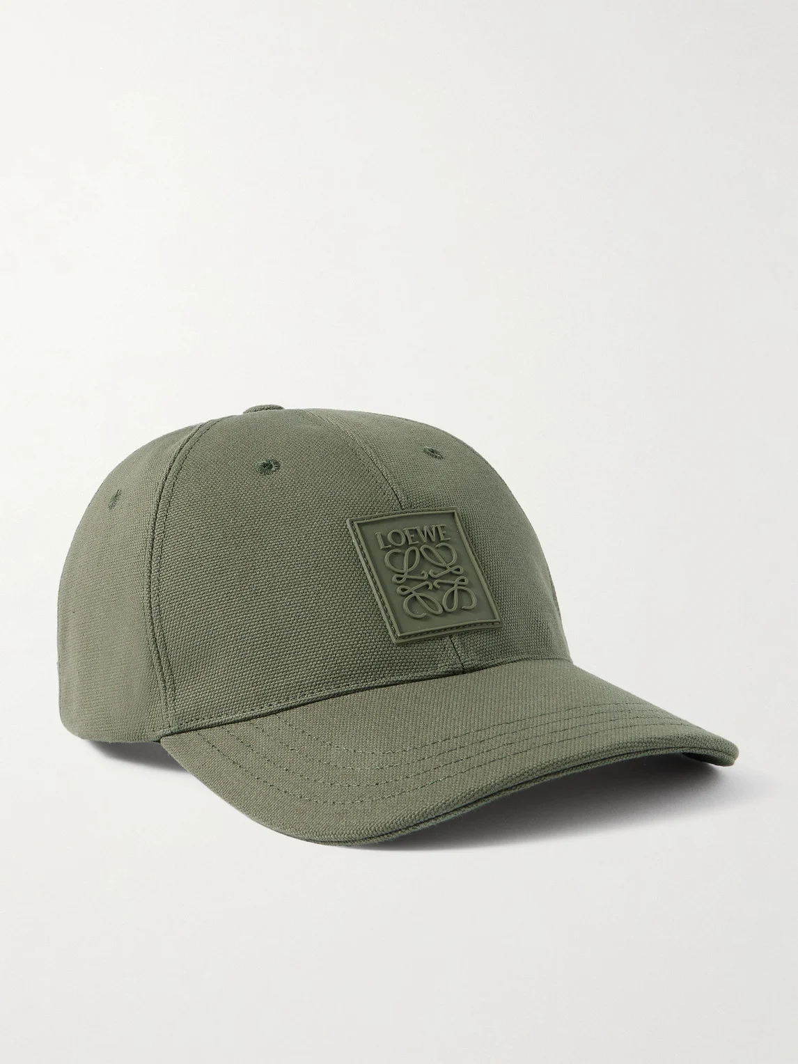 Logo-Appliquéd Cotton-Canvas Baseball Cap - 1