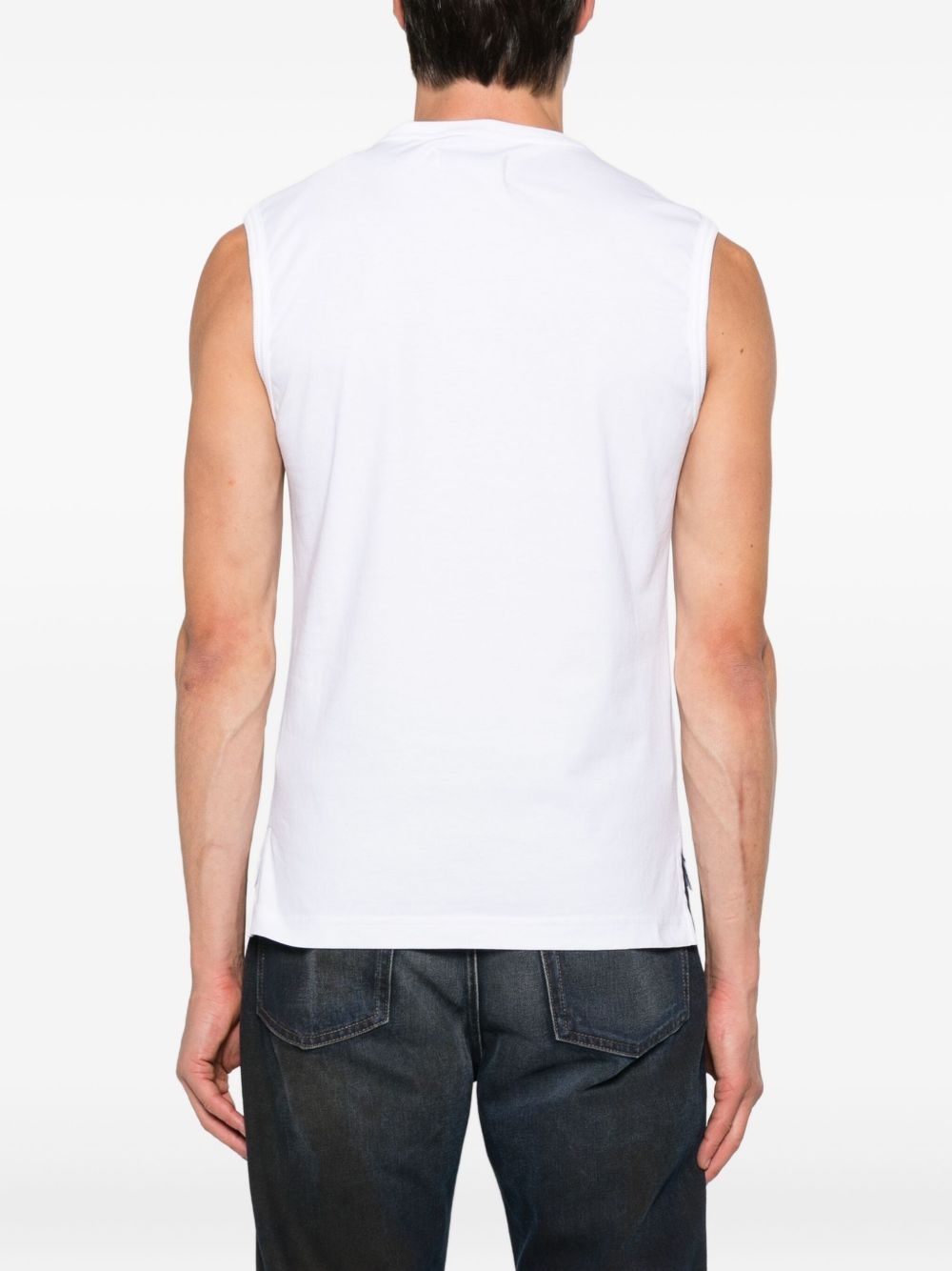 orb-print tank top - 3