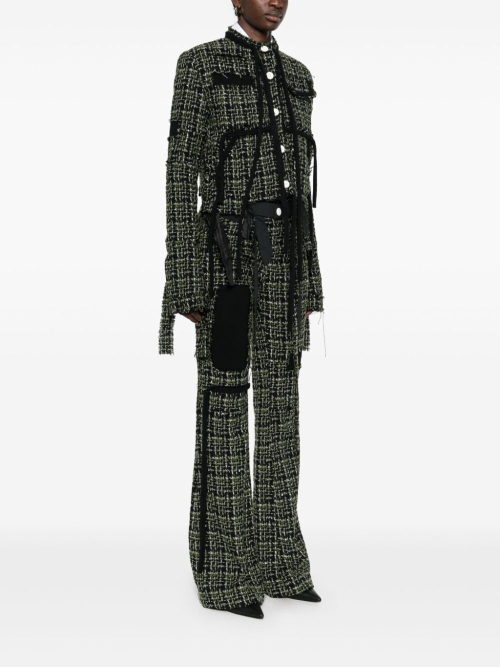 deconstructed tweed jacket - 3