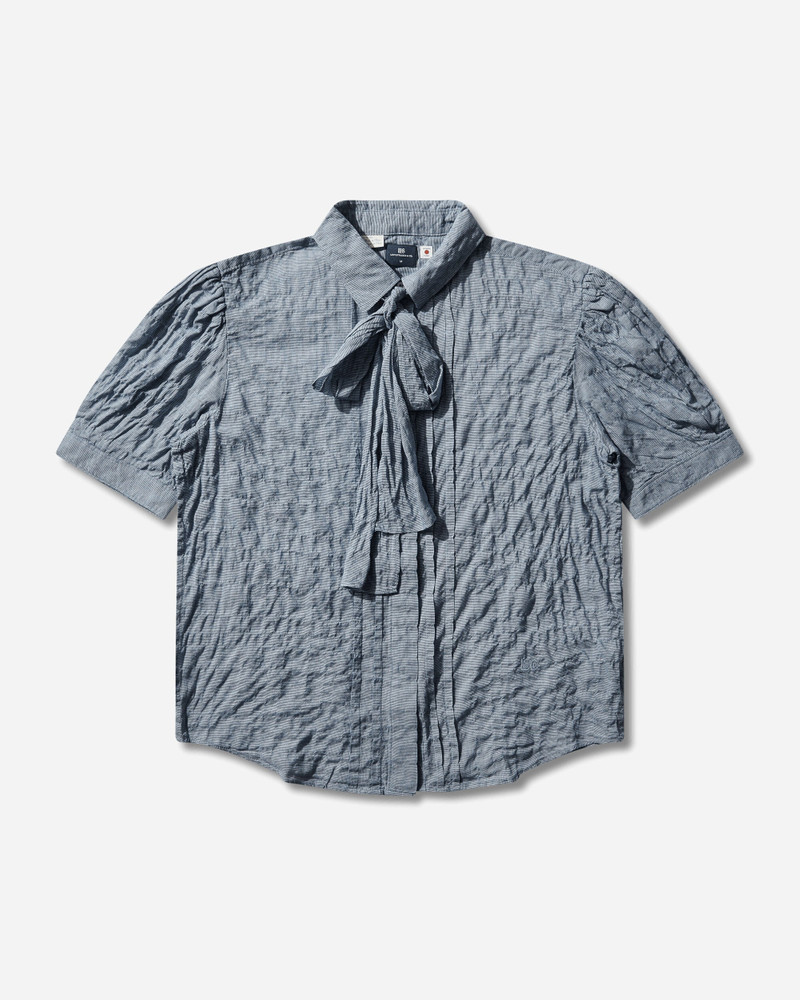 Women's Blue Tab Short Sleeve Weekend Shirt Blue 1