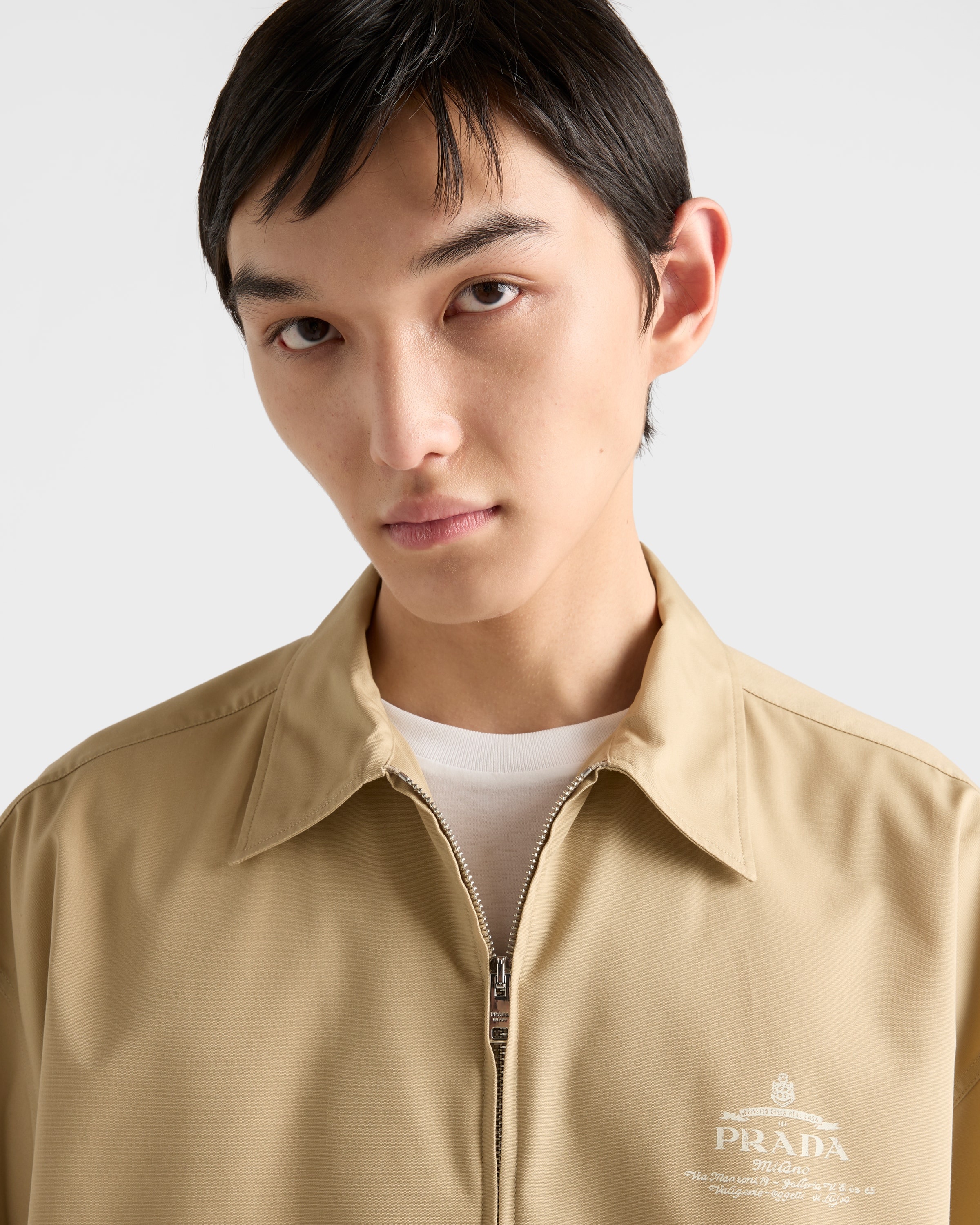 Short-sleeved technical cotton shirt - 3