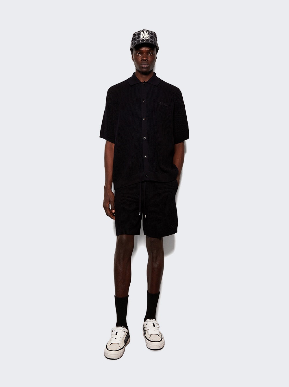 Crochet Mesh Short Black - 6