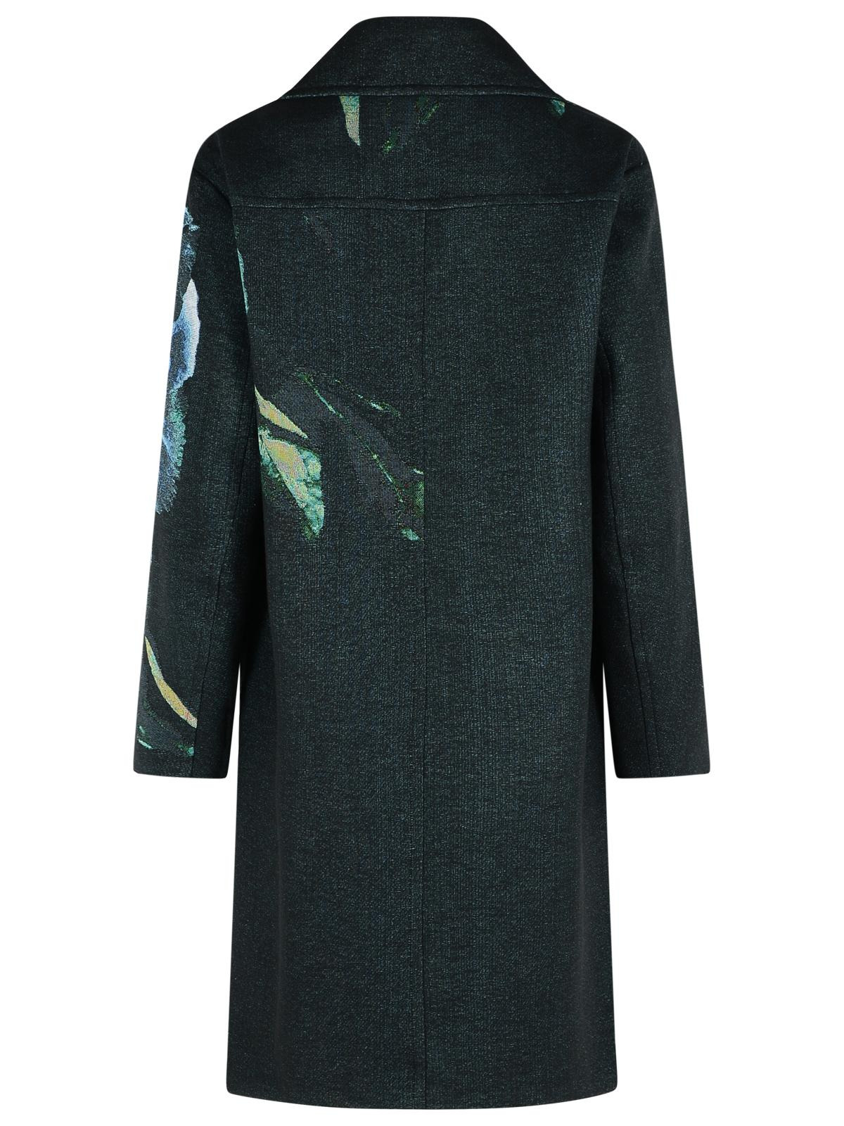 Dries Van Noten Blue Cotton Blend Coat Men - 3
