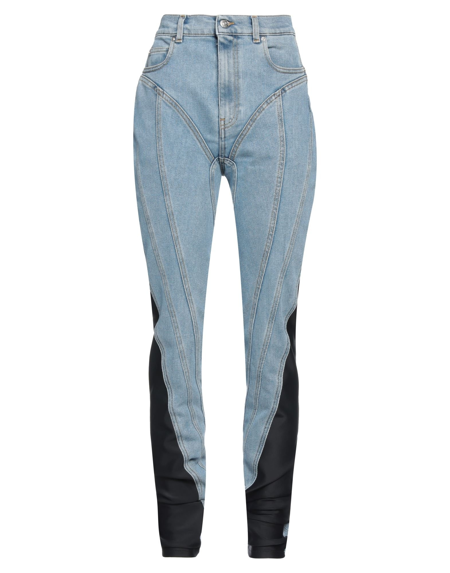 Blue Women's Denim Pants - 1