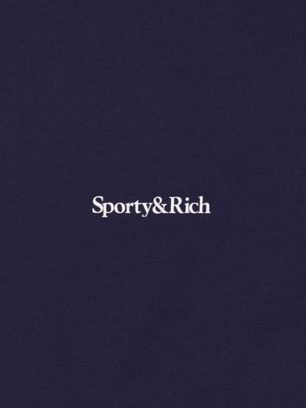 logo-print sleeveless sweatshirt - 3