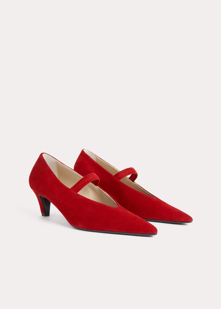 The Mary Jane Pump scarlet - 3