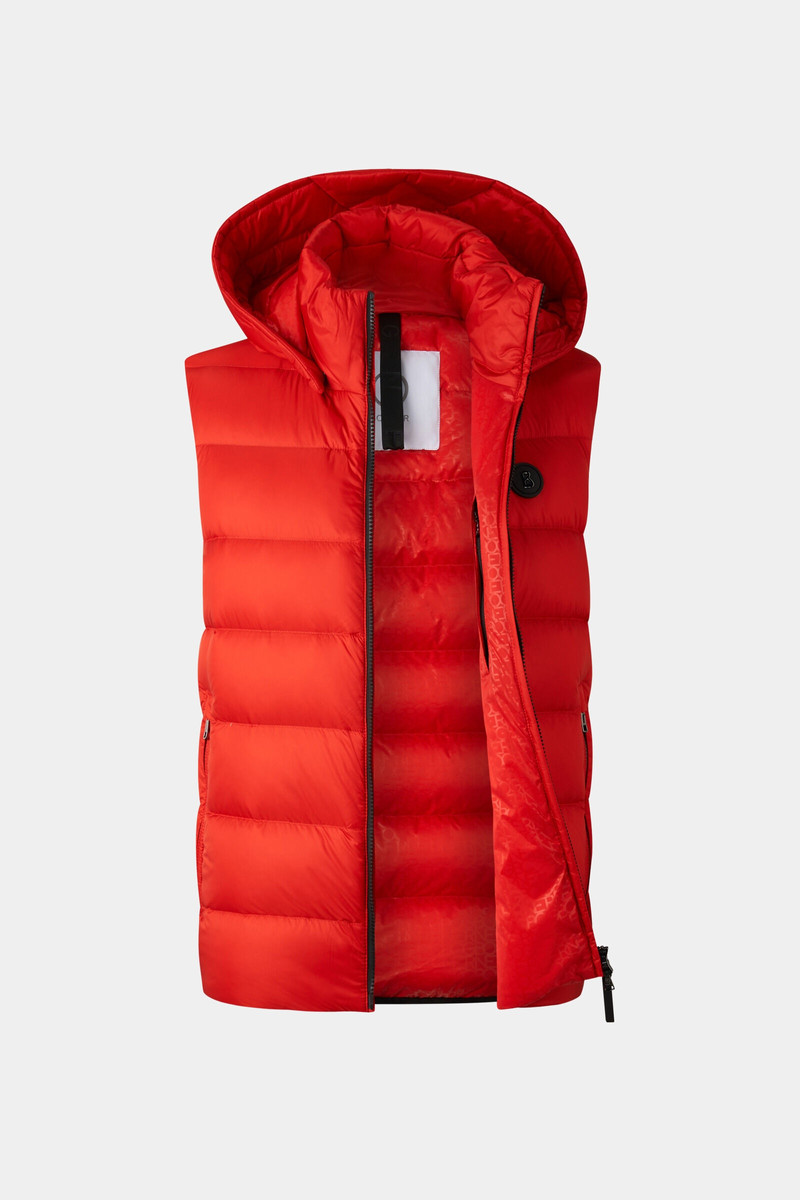 Holger Down vest in Red 7