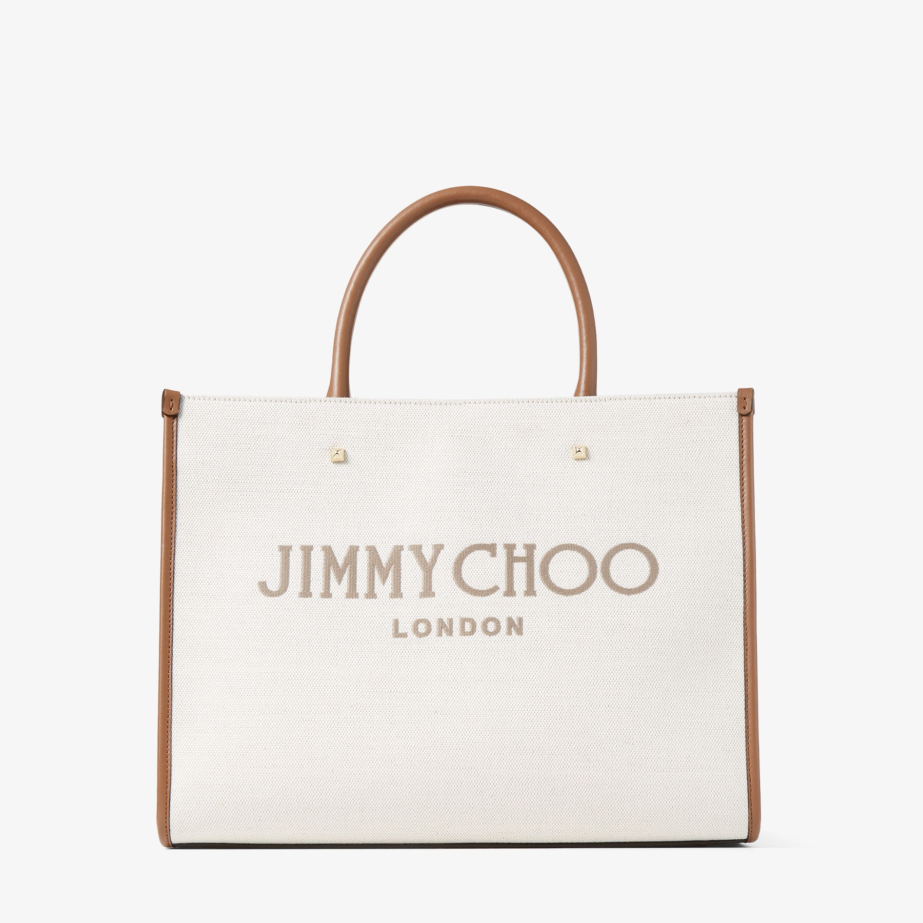 Varenne M Tote
Natural Recycled Cotton Canvas Tote Bag with Embroidered Logo - 1