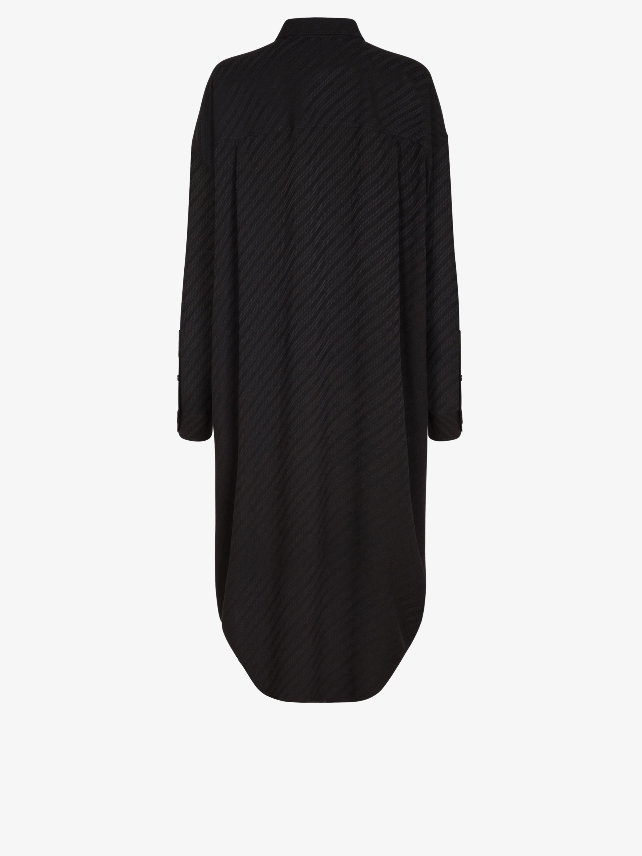 GIVENCHY Chain oversized shirt dress in jacquard - 3