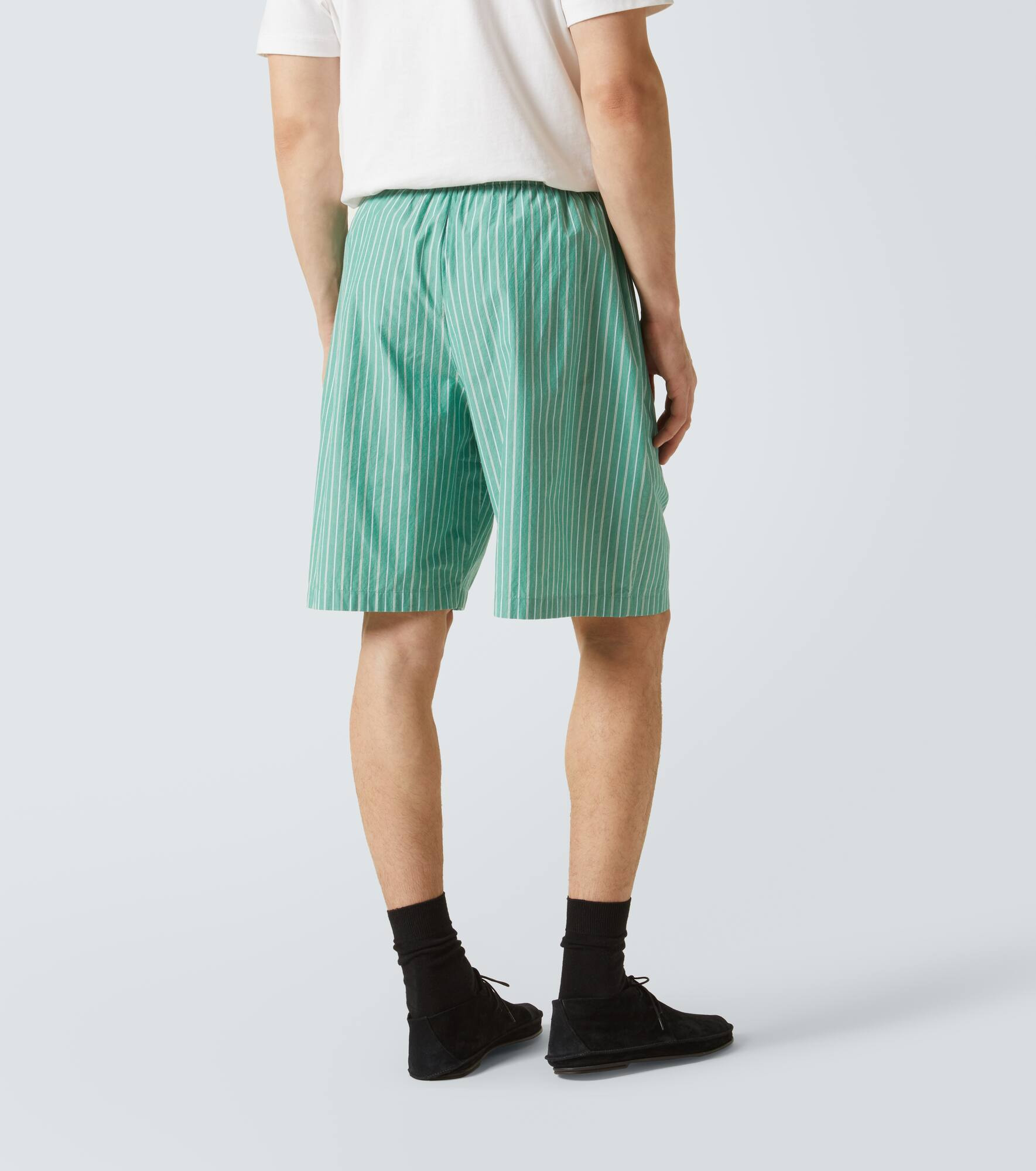 Zindel striped cotton shorts - 4