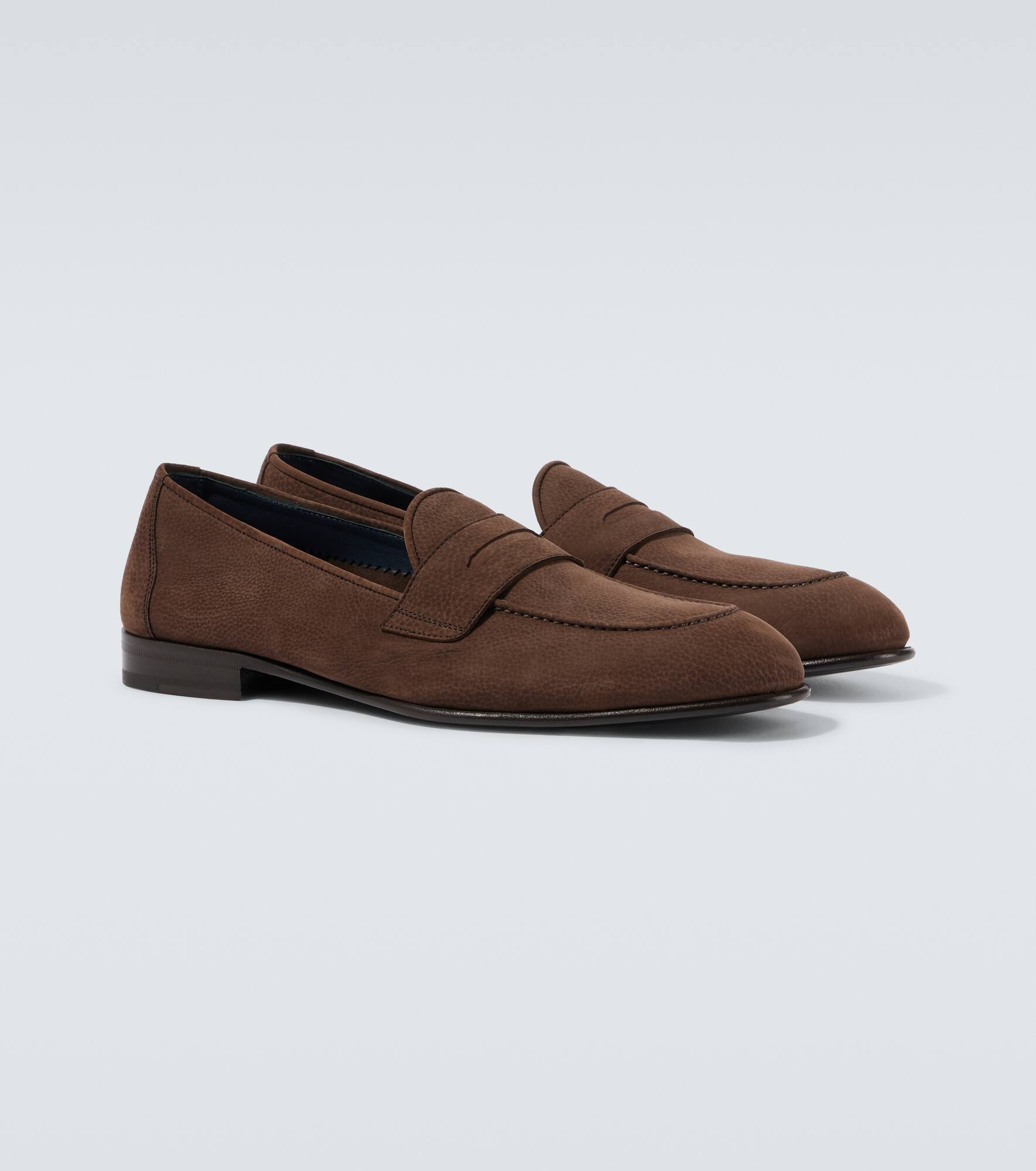 Appia leather penny loafers - 5
