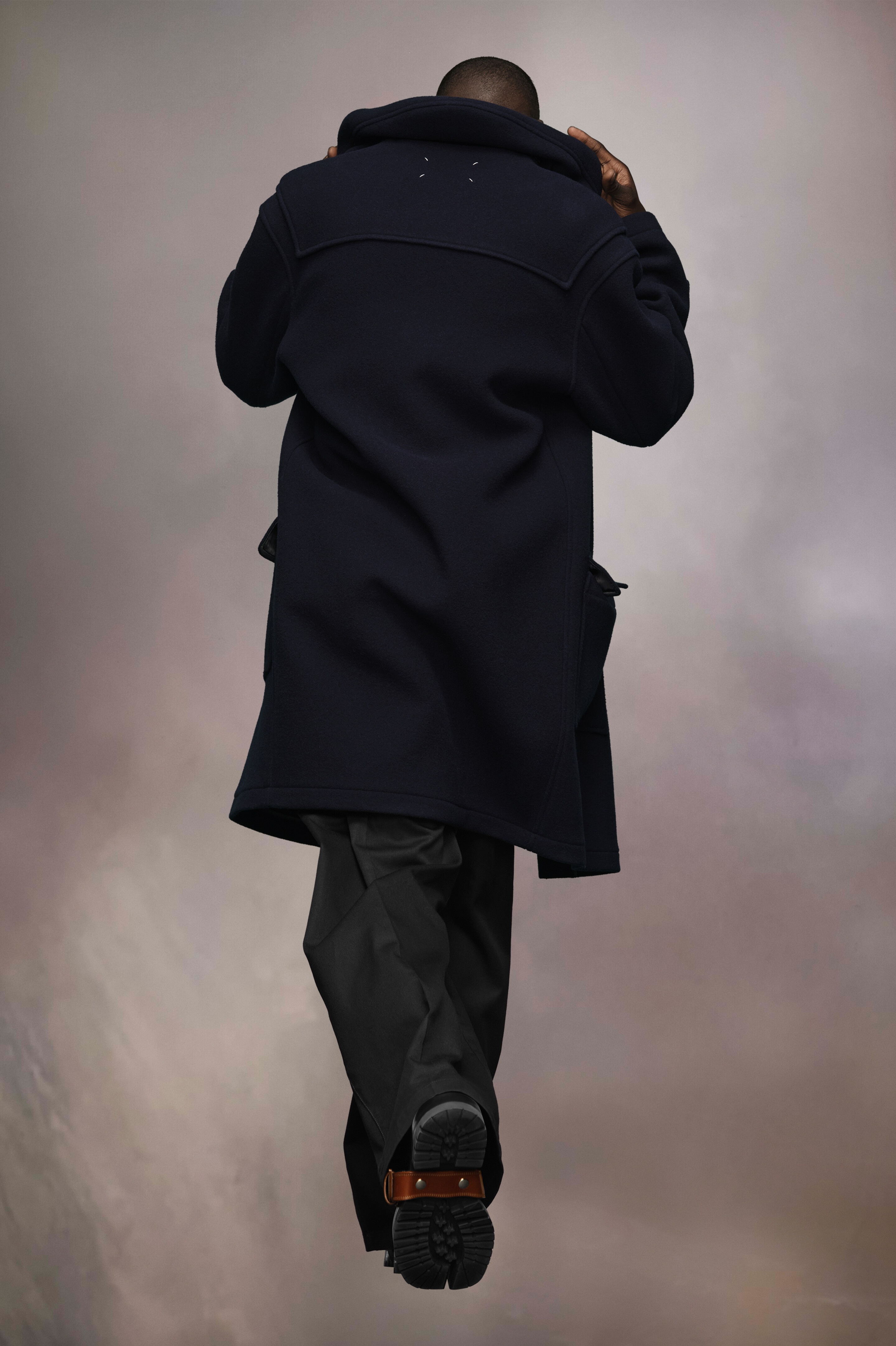 Hooded Wool Coat - 5