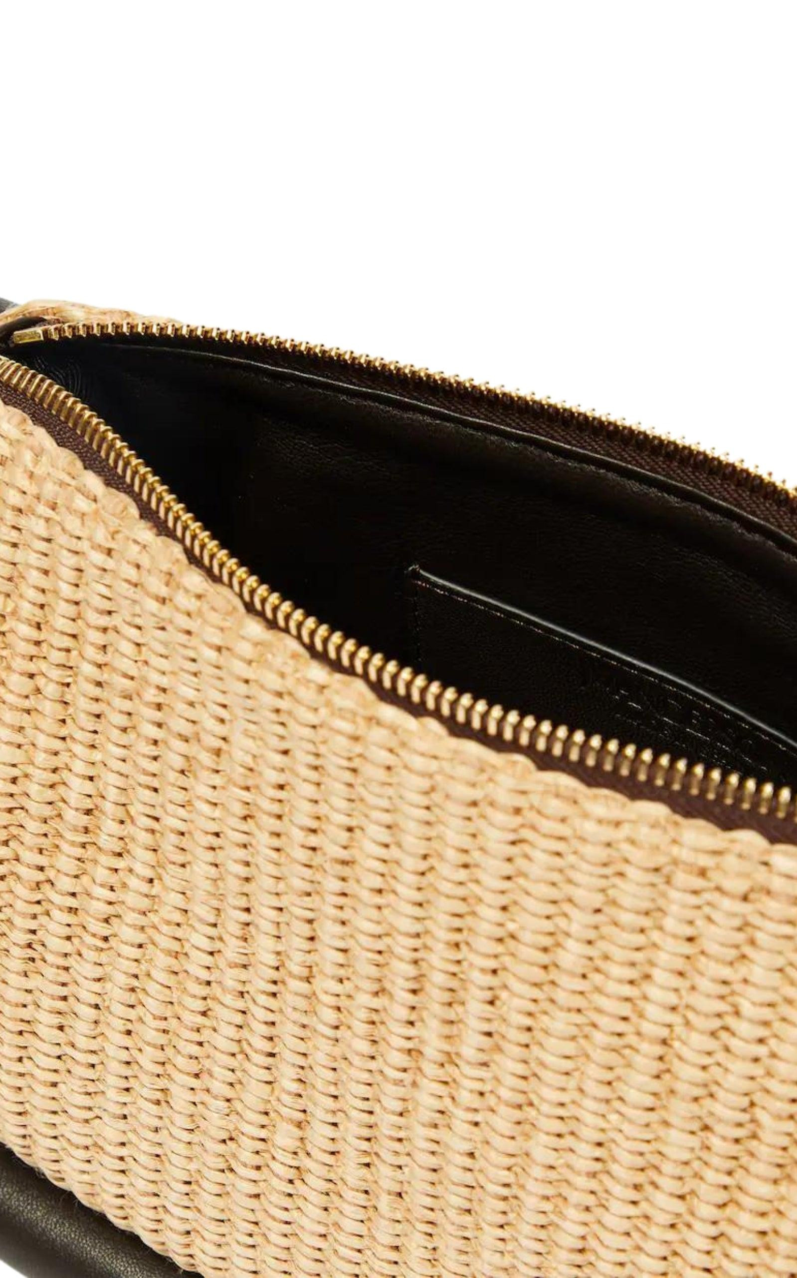 Bumper Small Raffia Shoulder Bag - 6