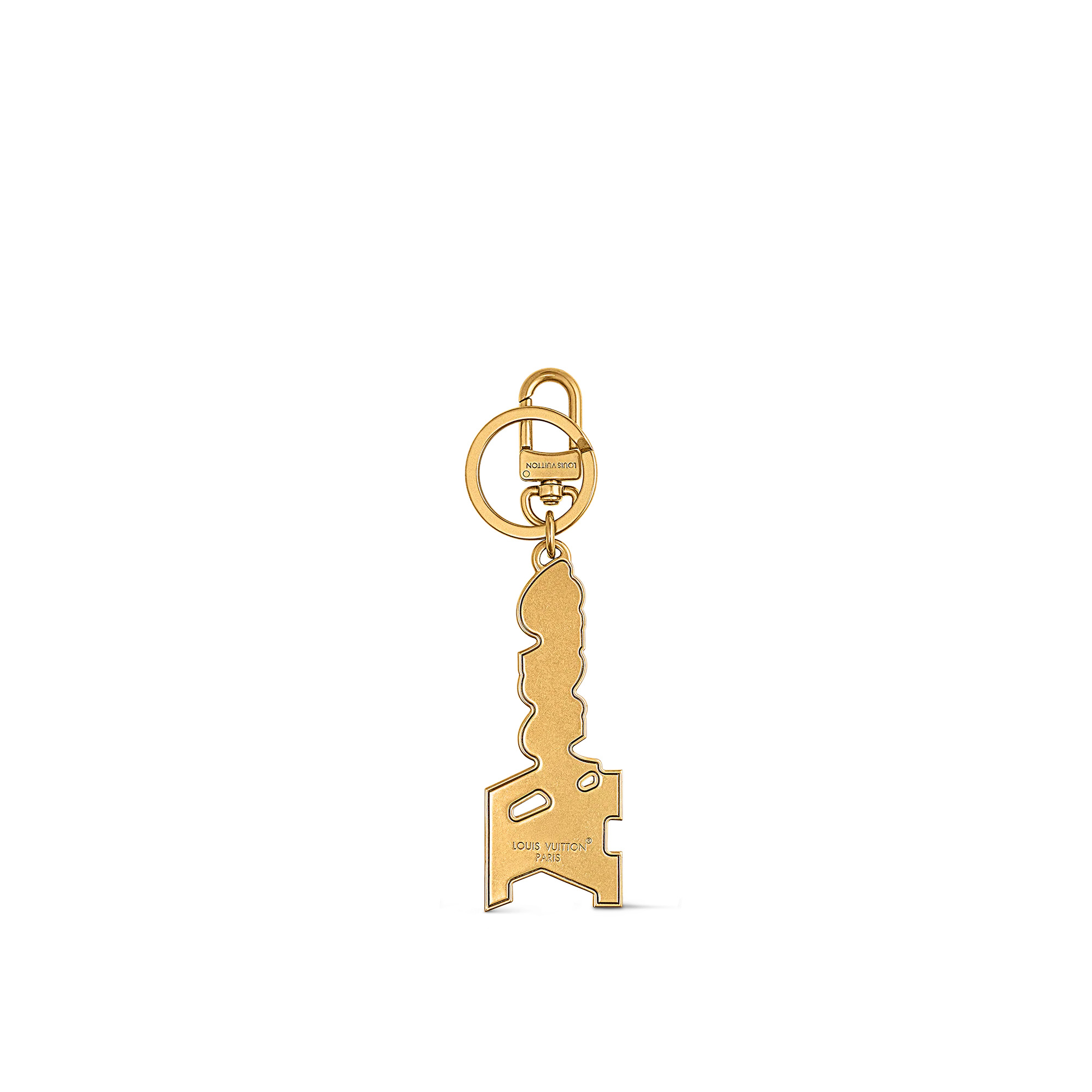 LV Lovers Studs Bag Charm & Key Holder - 2