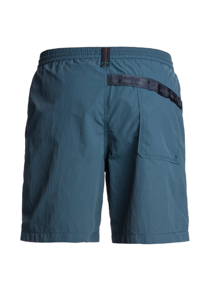PARAJUMPERS drawstring-fastening logo-patch swim shorts outlook