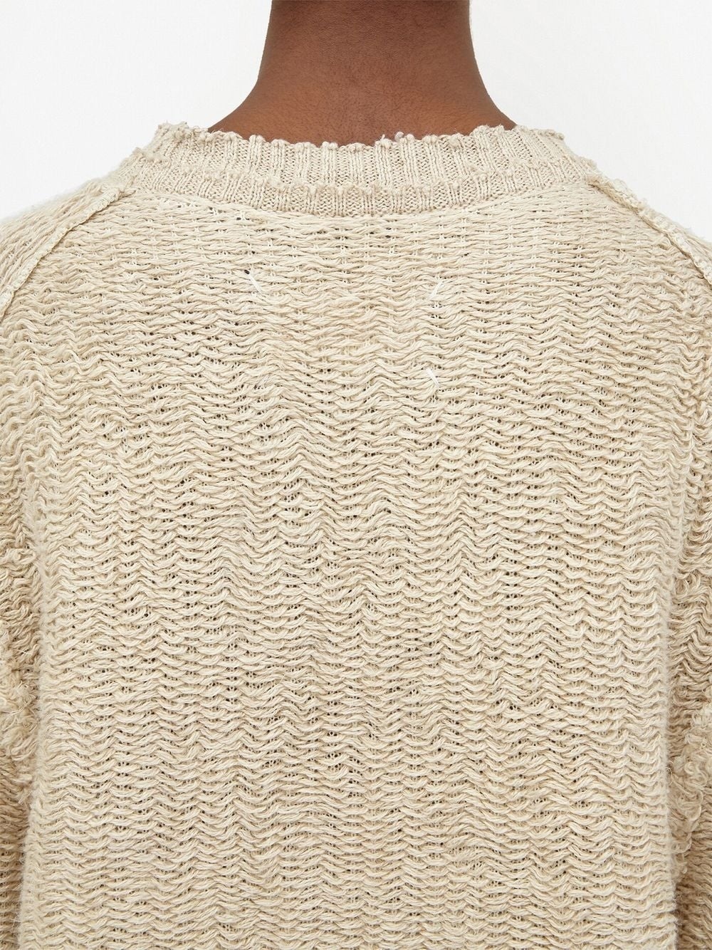 crew-neck knitted jumper - 5