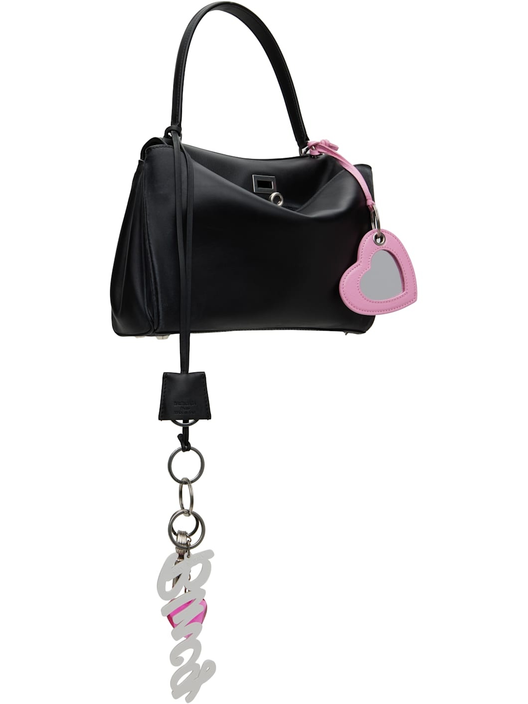 Black Rodeo Small With One Charm Bag - 2