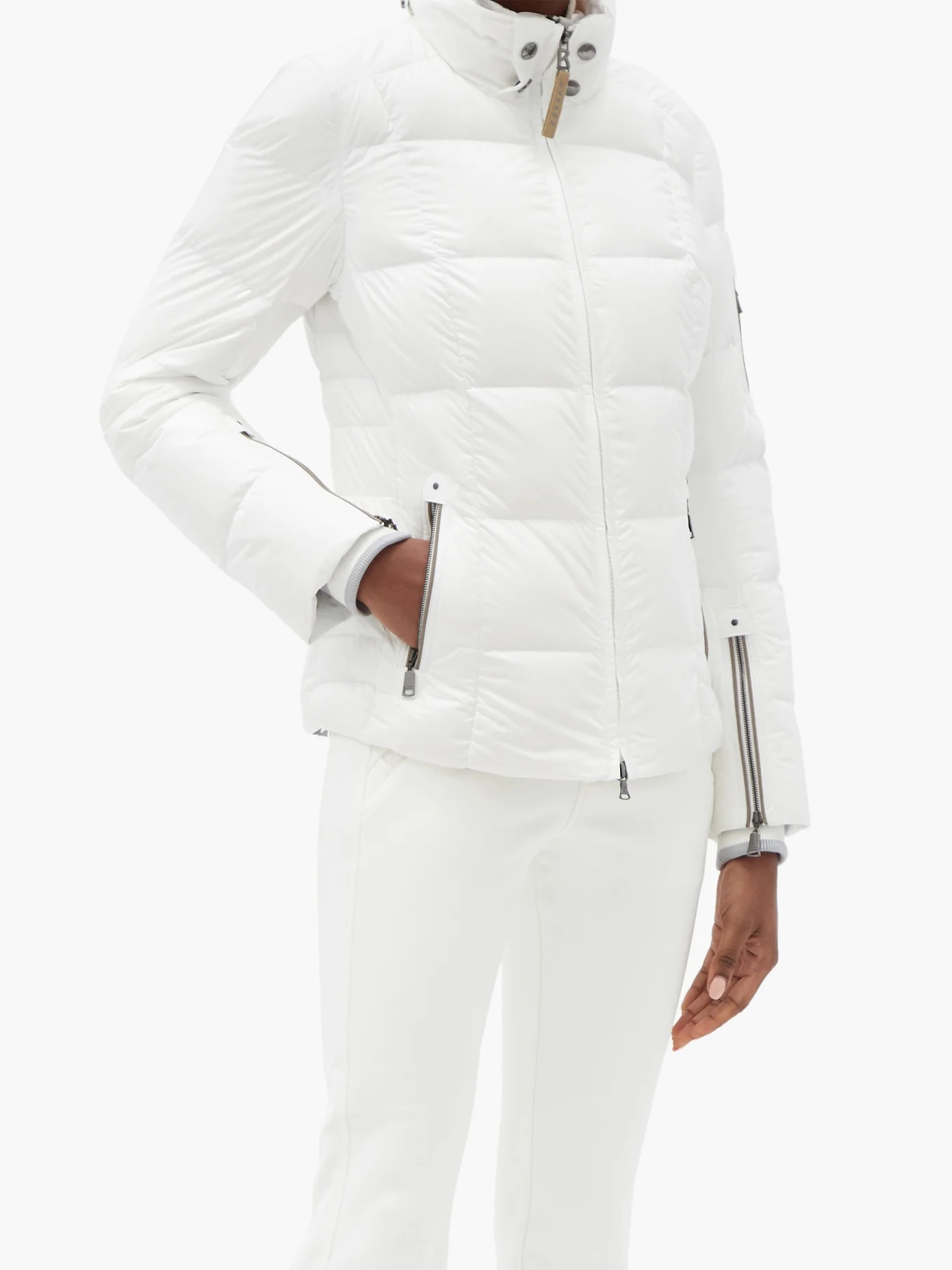 Coro-D hooded quilted down ski jacket - 2