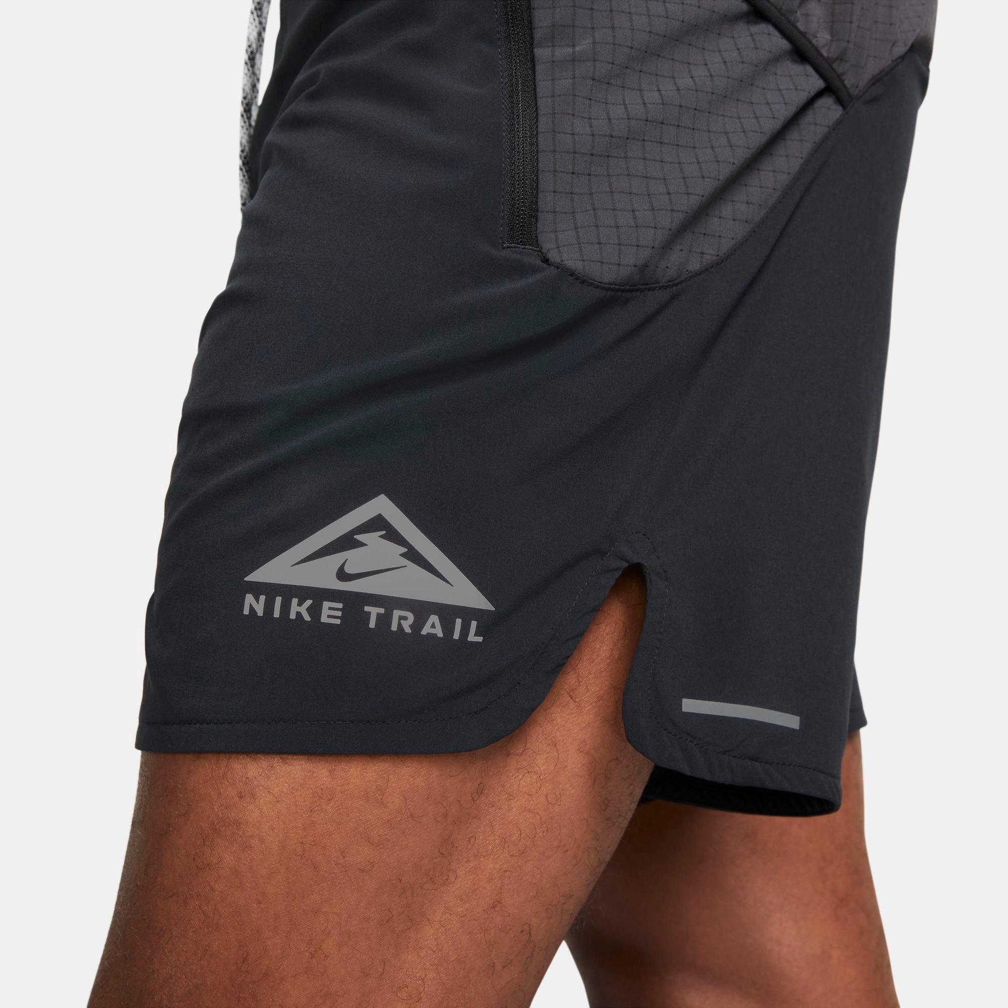 MEN'S NIKE TRAIL SECOND SUNRISE DRI-FIT BRIEF-LINED 7" RUNNING SHORTS - 6