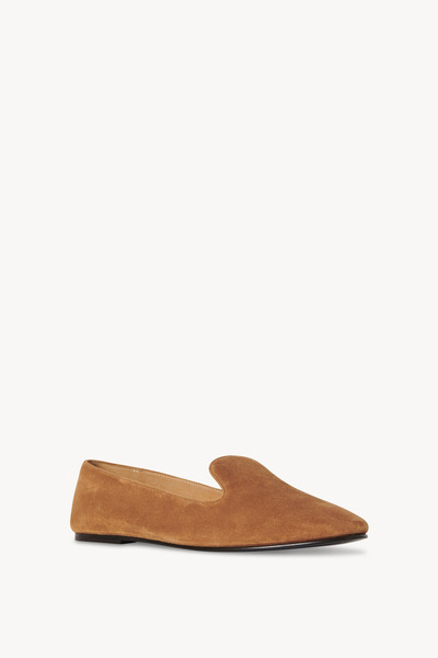 The Row Tippi Loafer in Suede outlook