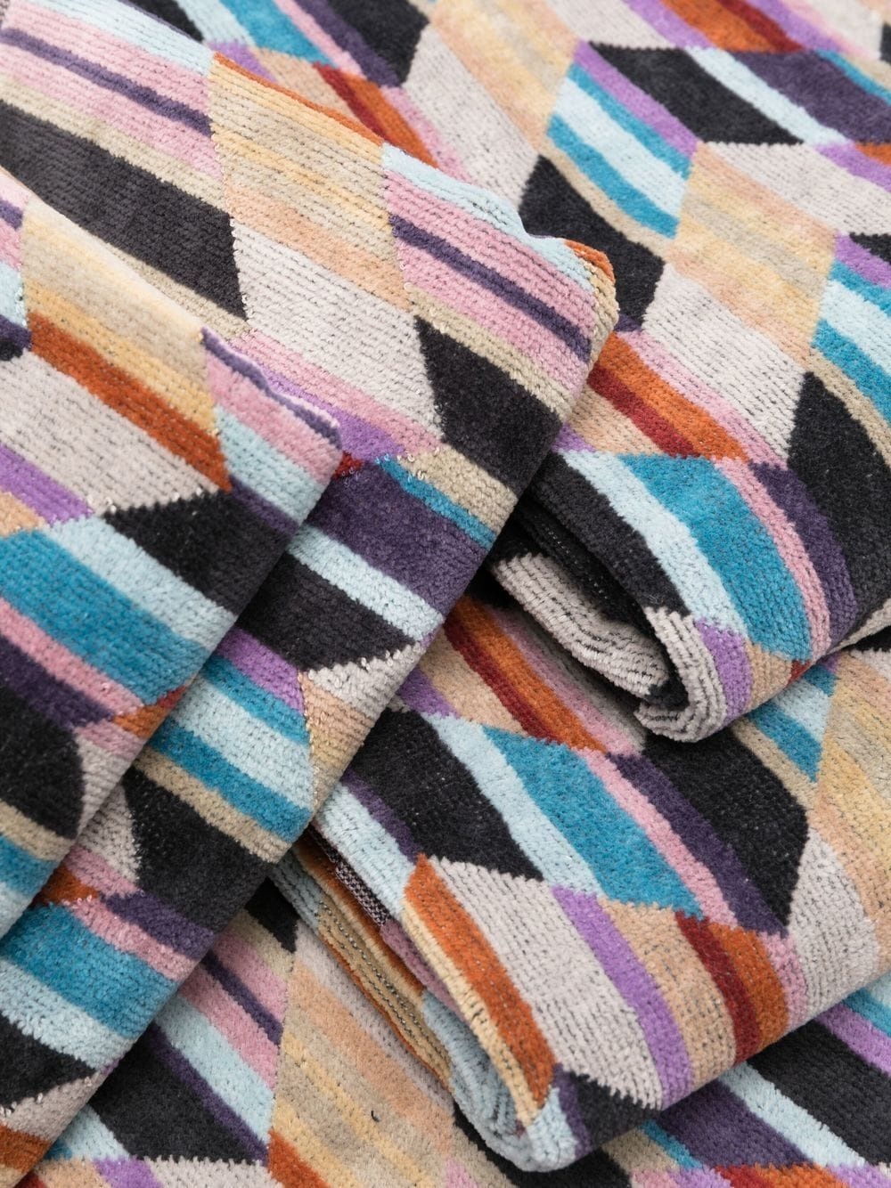 Brody geometric-print towels (set of 5) - 2