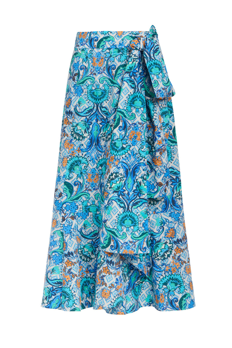ESTINE WRAP SKIRT 1