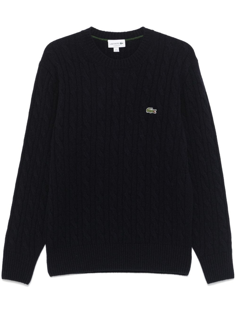 cable-knit sweater 1