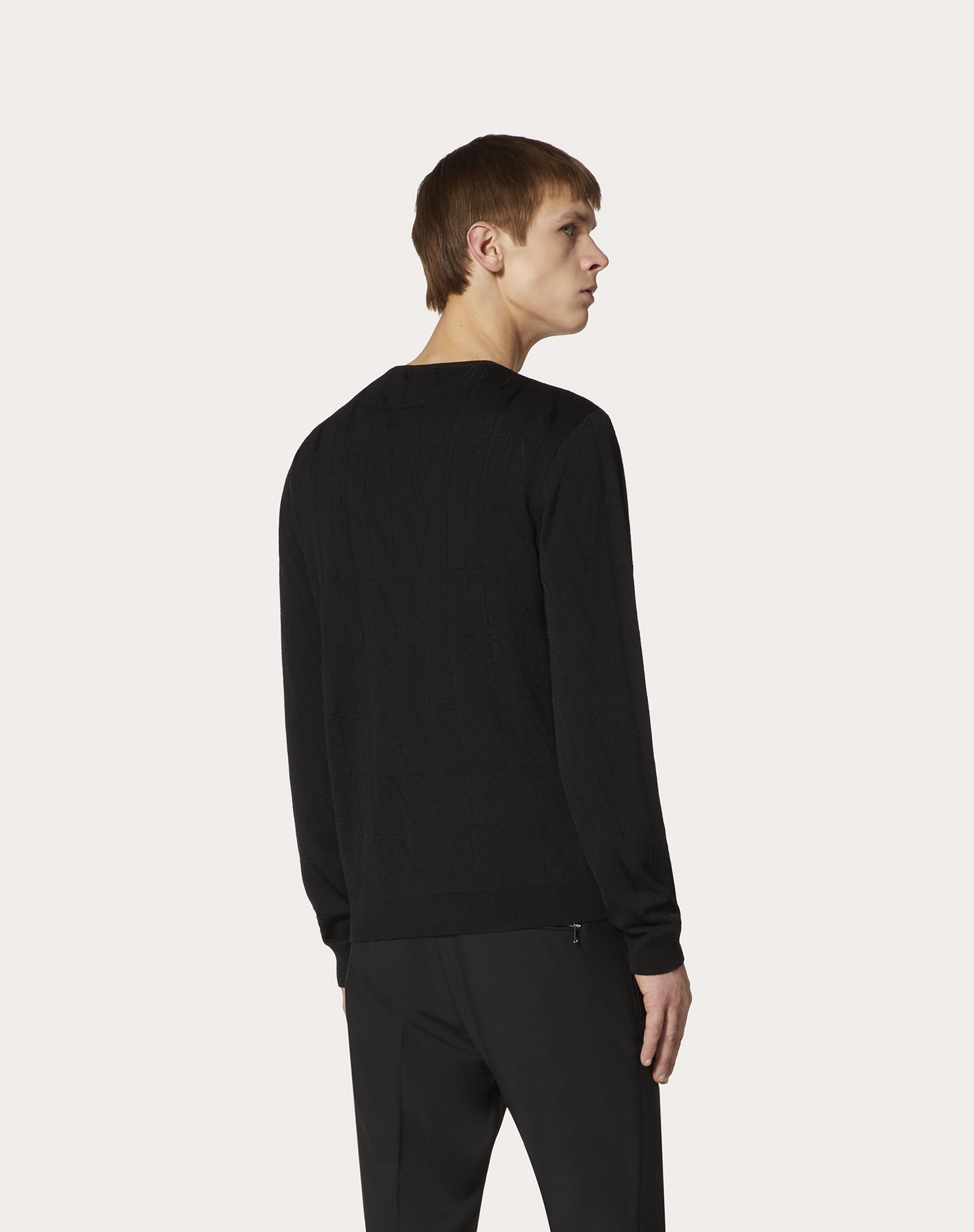 VLTN TIMES CREW-NECK SWEATER - 4