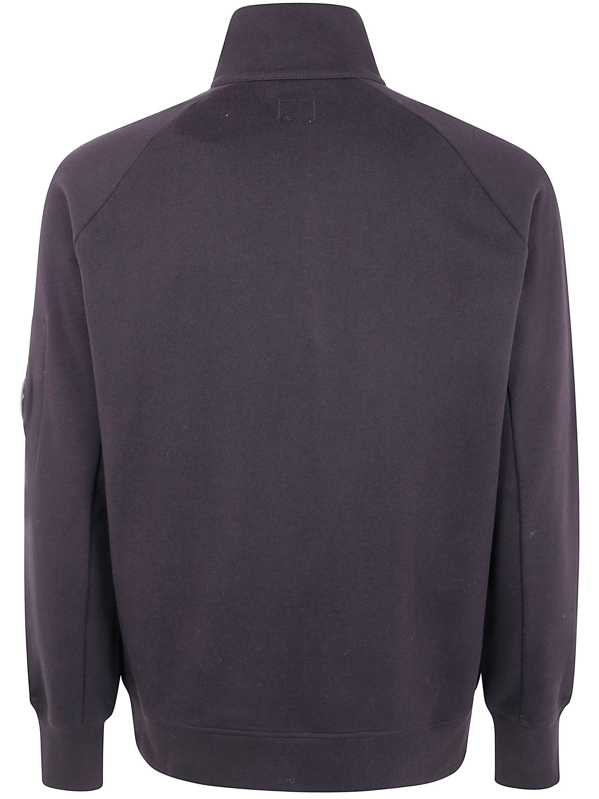 C.P. Company Men Sweatshirts Polo Collar In Diagonal Raised Fleece - 7