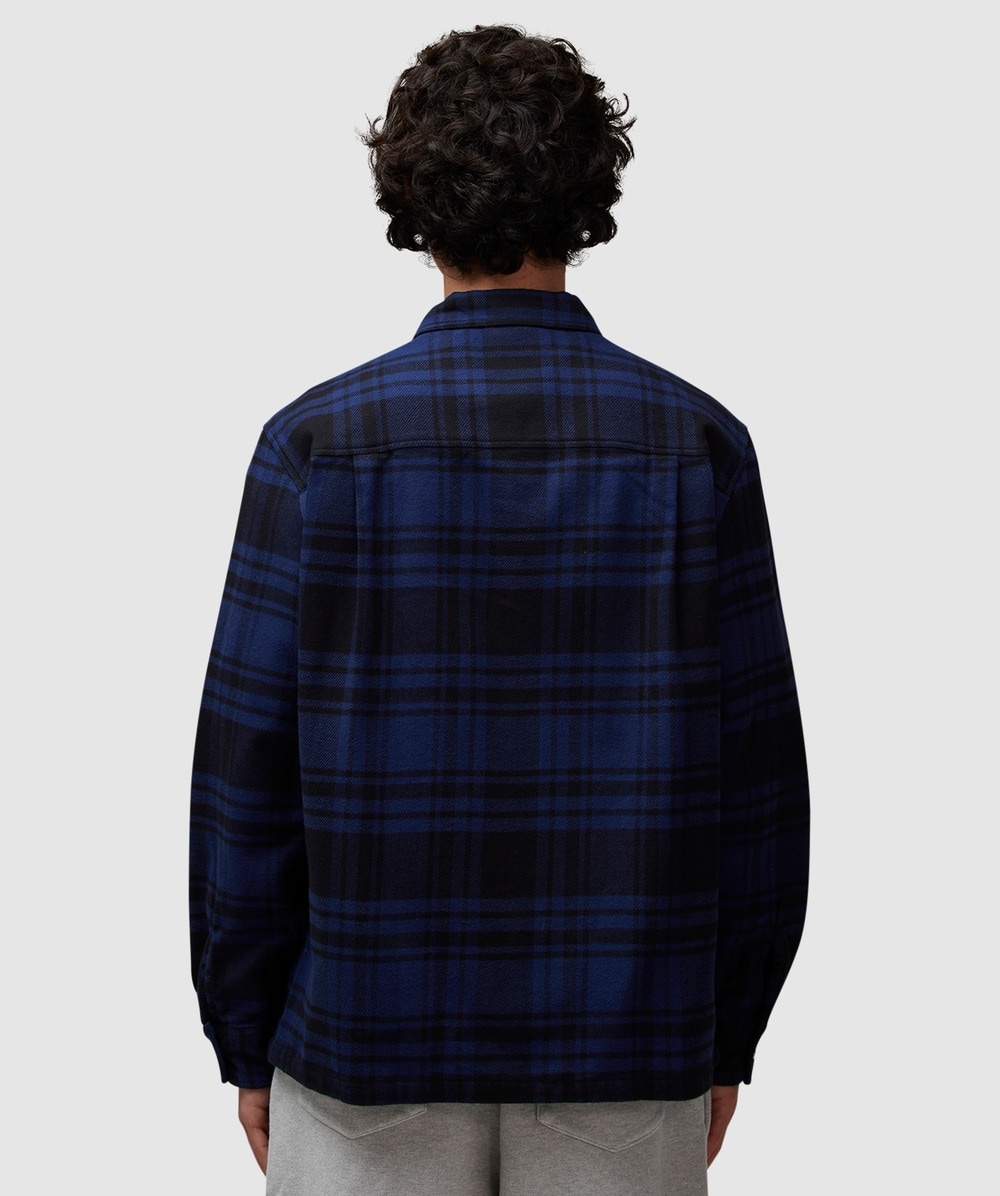 Heavy weight zip up flannel - 3