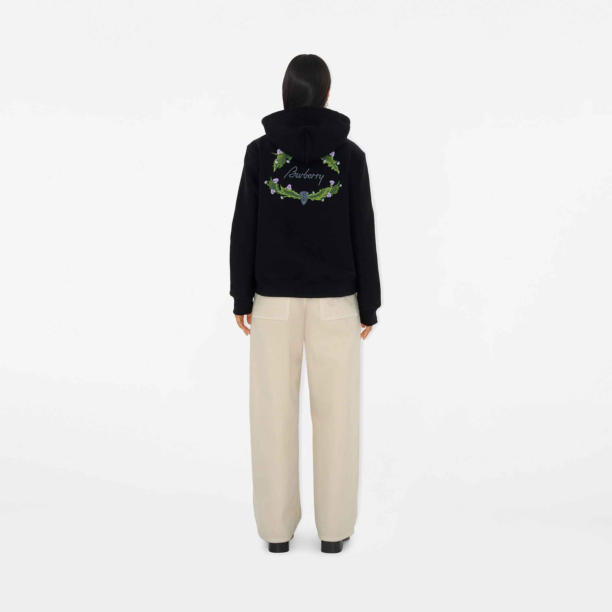 Thistle Logo Cotton Blend Zip Hoodie - 4