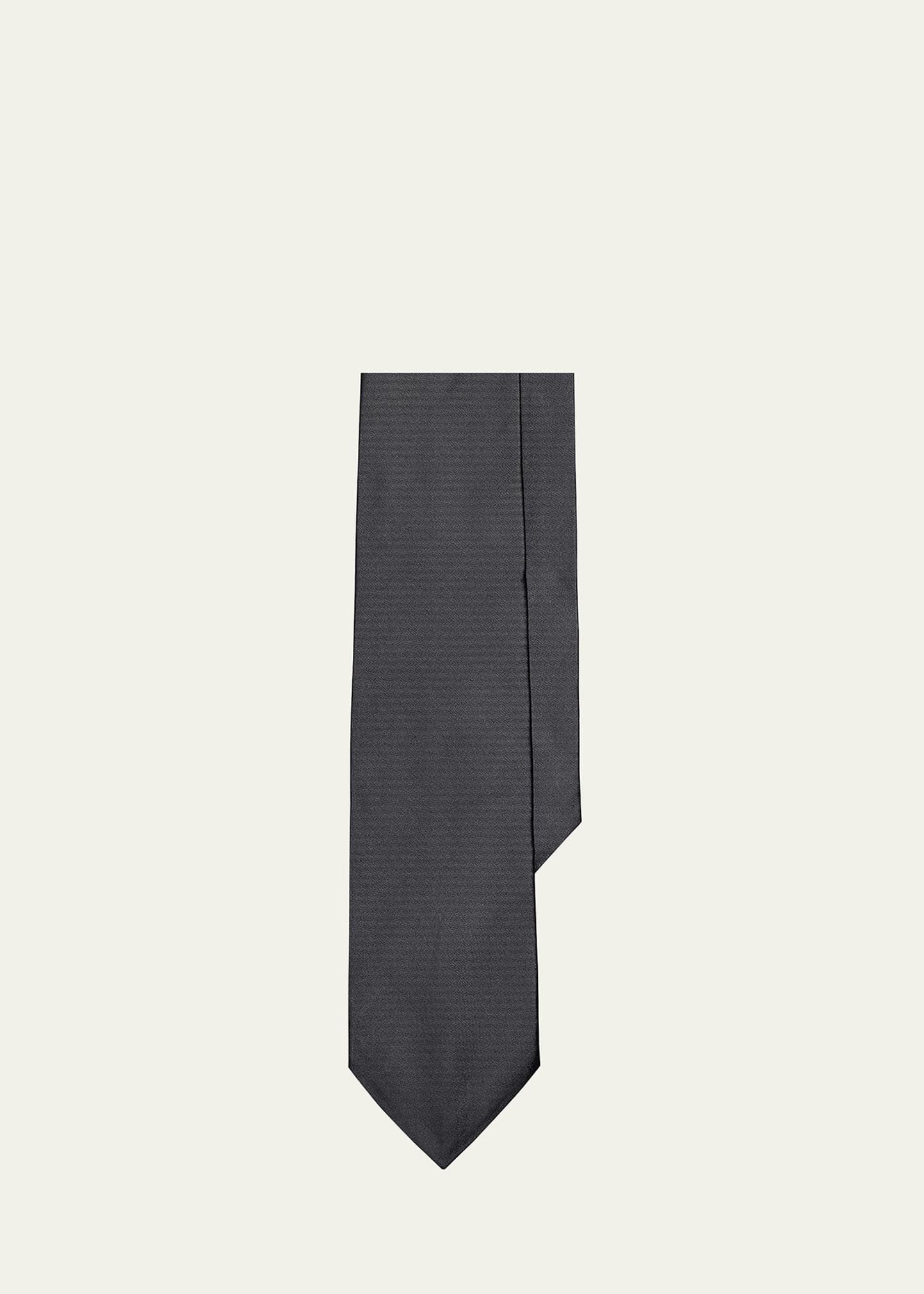 Men's Peau De Soie Tie - 1