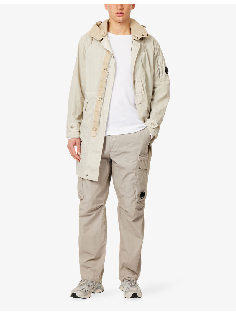 C.P. Company Microreps Drawstring-Cuffs Cotton Trousers outlook