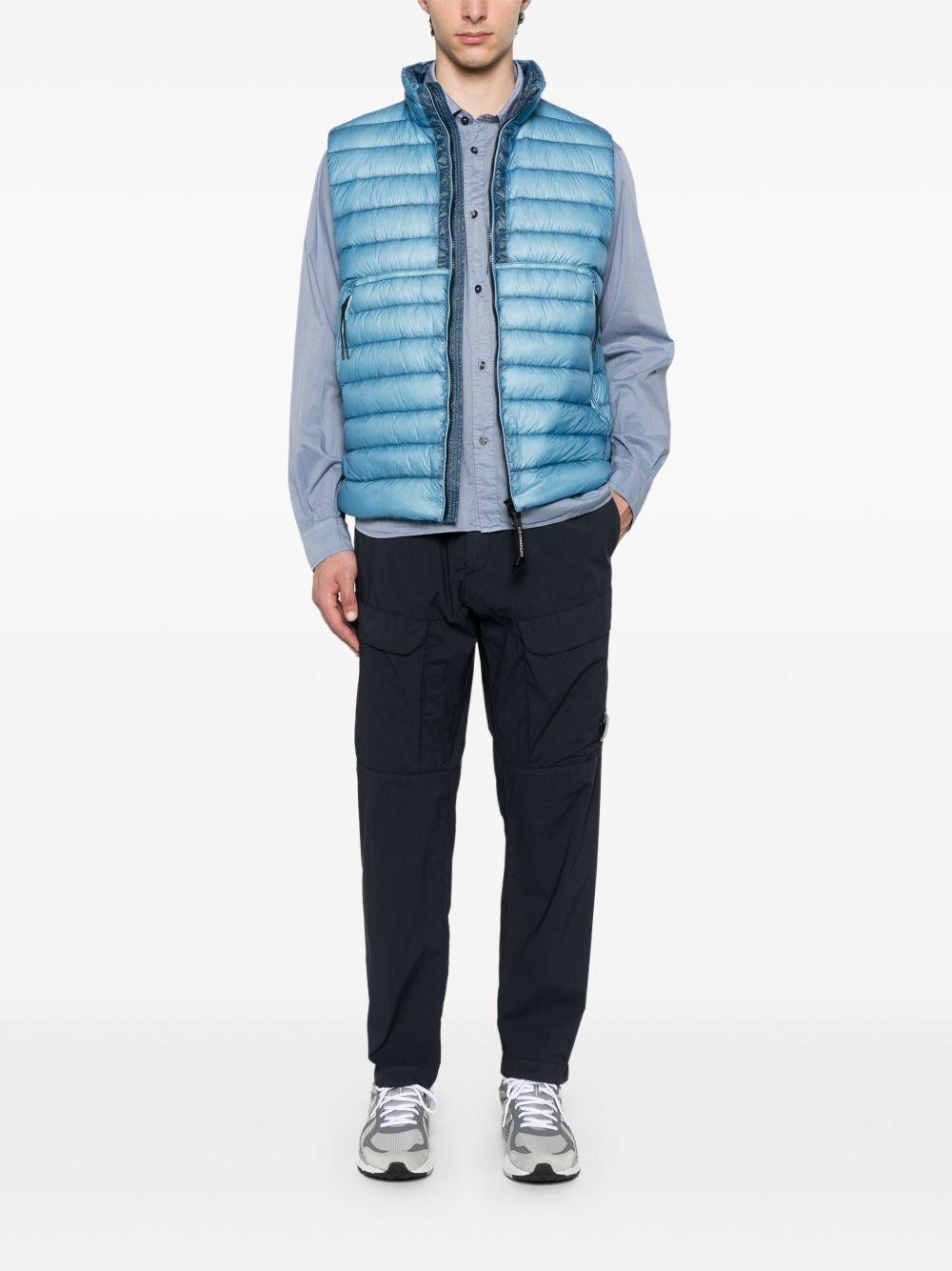 Lens-detailed trousers - 2