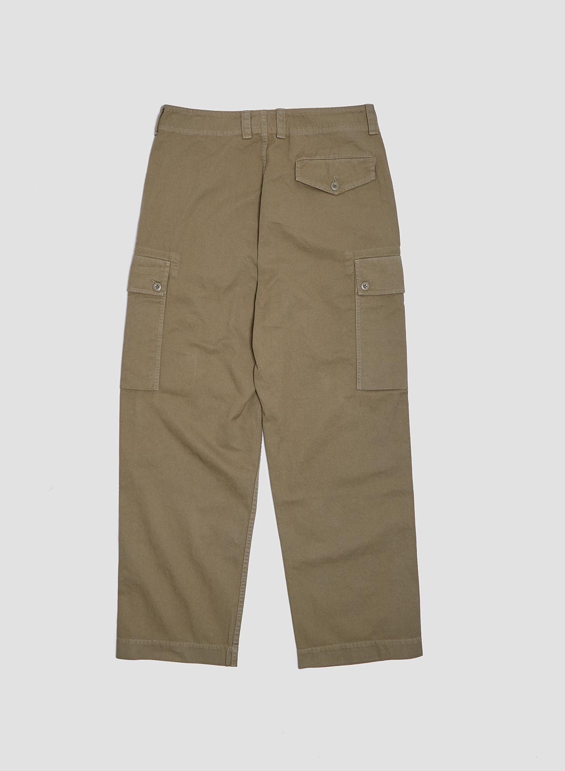 Dutch Pant Cotton Twill in Army - 7