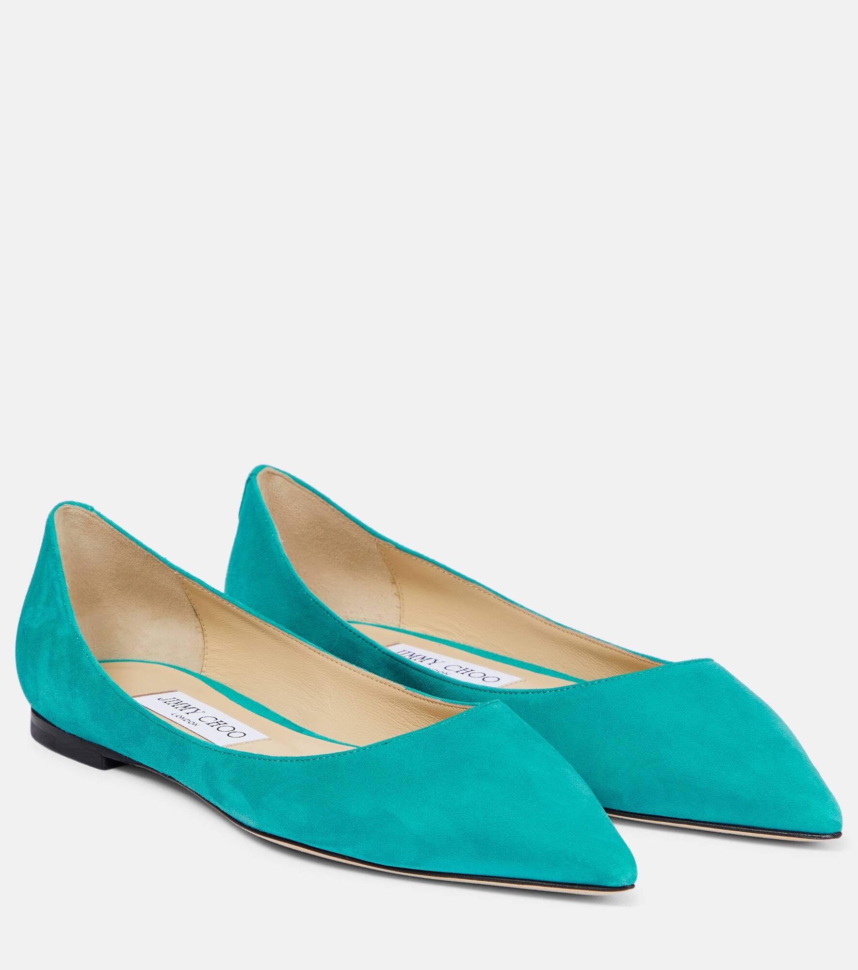 Love suede ballet flats - 1